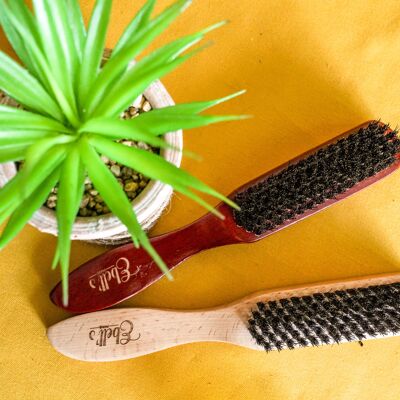 Brosse en poils de sanglier - Naturelle