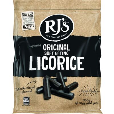 RJ’s natural soft eating licorice bags