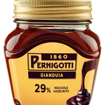 Pernigotti Gianduia – 29% hazelnut and gianduja spread –