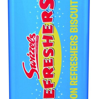 Swizzels Refreshers tin of lemon biscuits –