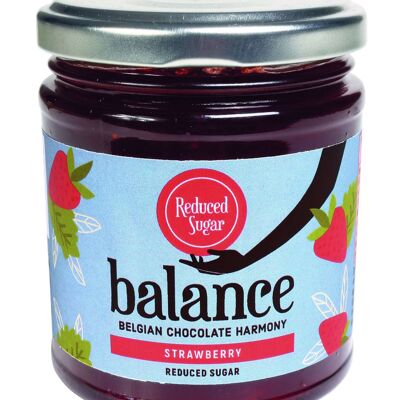 Balance reduced sugar strawberry jam –