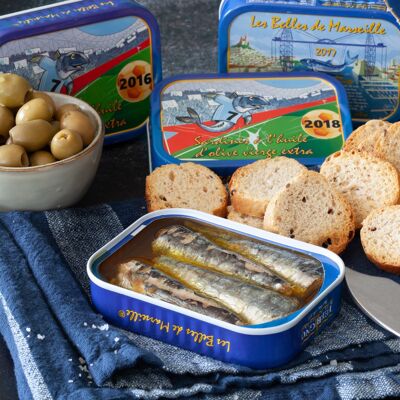 Carton panache sardines collector