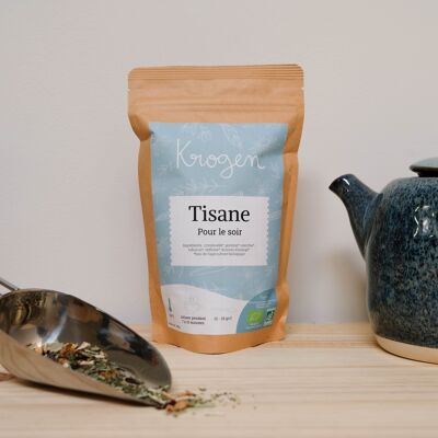 Tisane - Bio - Pour le soir - 100g