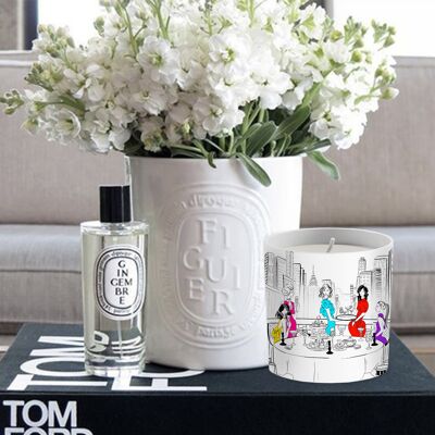 Sex in the City- Afternoon Tea Fine Bone China Pot Candle
