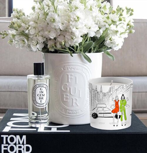 Sex in the City- Coffee Break Fine Bone China Pot Candle