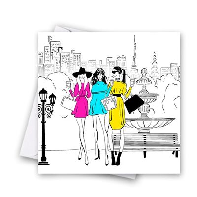 Cartolina d'auguri di sesso in città - Central Park