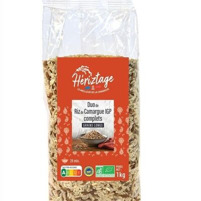 CAMARGUE RICE IGP - ORGANIC rice DUO 1 kg