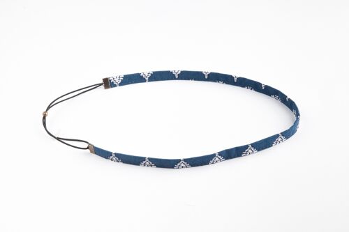 Headband provençal bleu marine