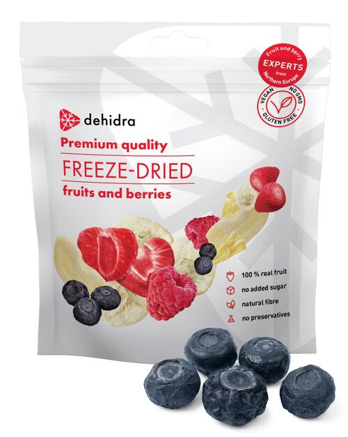 Blueberry freeze-dried, family pack