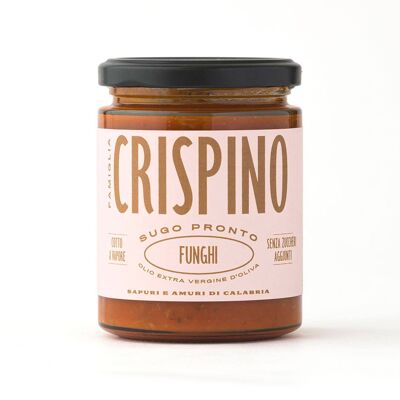 SUGO AI FUNGHI | 100% italiano | SENZA ZUCCHERI AGGIUNTI