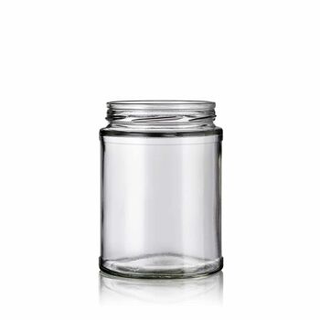 Pot en verre cylindrique 500 ml + couvercle - Palpitant 4