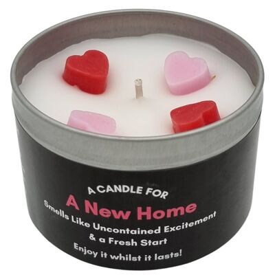 Eine Kerze für ein neues Zuhause