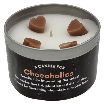 Eine Kerze für Chocoholics