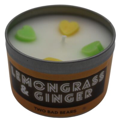Lemongrass & Ginger Tin Candle