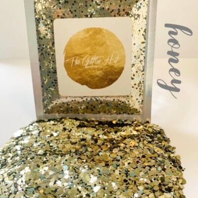 Chunky Mixed Glitter - Honey