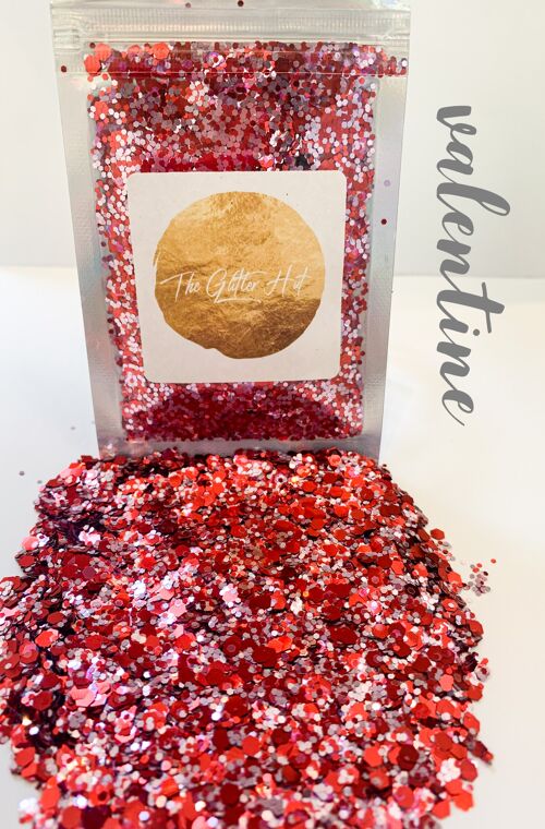 Chunky Mixed Glitter - Valentine