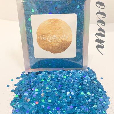 Chunky Mixed Glitter - Ozean