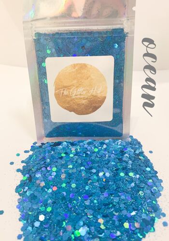 Chunky Mix Glitter - Océan