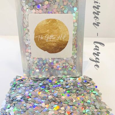 Large Chunky Mixed Glitter - Mirror
