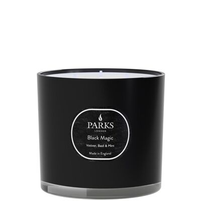 Vetiver, Basil & Mint 3 Wick Candle 650g