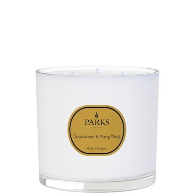 Sandalwood & Ylang Ylang 3 Wick Candle 650g