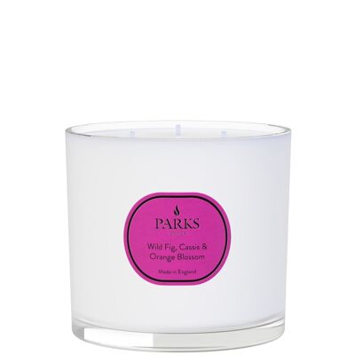 Wild Fig, Cassis & Orange Blossom 3 Wick Candle 650g