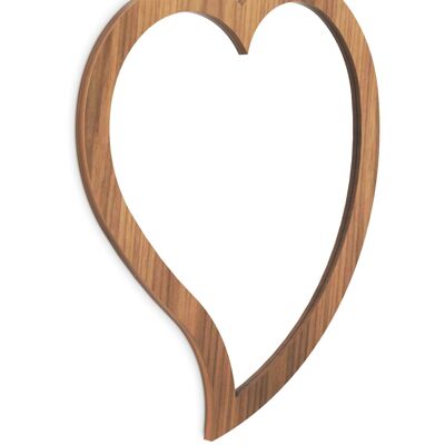 Amour Wall Mirror - oak-natural