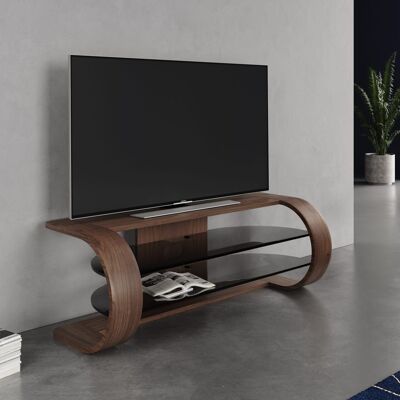 Mueble multimedia Bow TV 120cm - nogal-natural