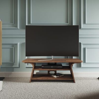 Chloe Media Tables - roble natural Grande 150 cm de ancho - para televisores de hasta 65"