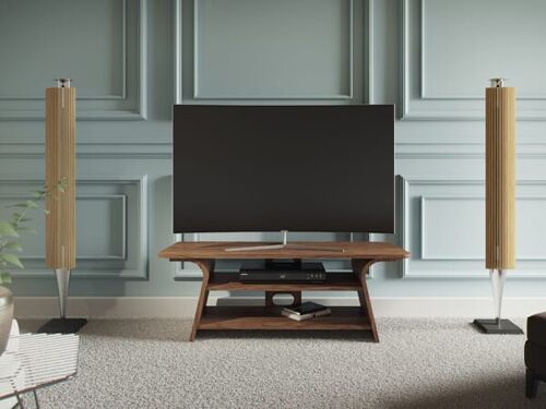 Chloe Media Tables - oak-natural Medium 125cm wide - for TVs up to 55"