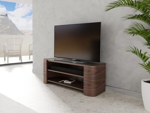 Cruz Media Units - walnut-natural Small 100cm wide - for TVs up to 45"