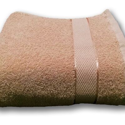 Toalla de felpa 50 * 90 cm 380 gr / m2 BEIGE