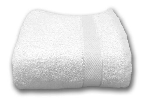 Serviette Eponge 50*90 cm 380 gr/m2 BLANC