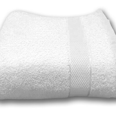Terry towel 50 * 90 cm 380 gr / m2 WHITE