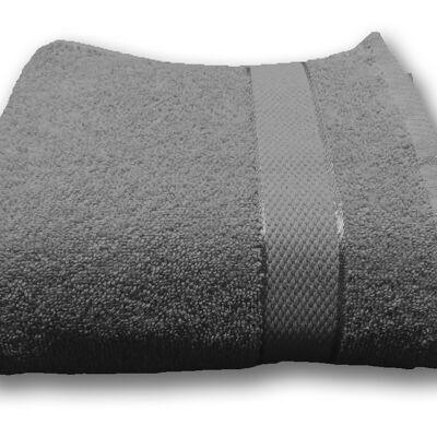 Terry towel 50 * 90 cm 380 gr / m2 GRAY
