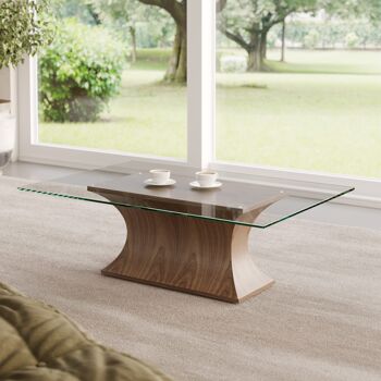 Tables Basses Estelle - chêne naturel Table Basse Estelle Rectangulaire 120cm x80cm 2