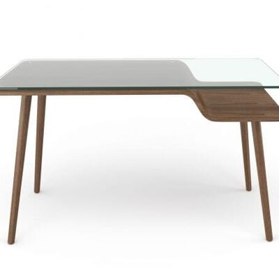 Flow Desk - oak-natural