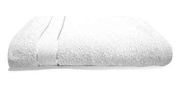 Drap de bain 70x130 cm 380gr/m2 BLANC 1