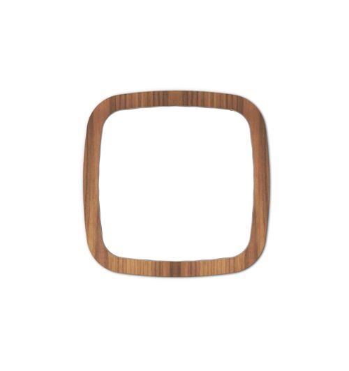 Mia Quad Wall Mirror - walnut-natural