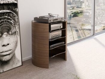 Orbit HI-FI - noyer naturel