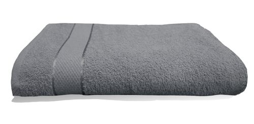 Drap de bain 70x130 cm 380gr/m2 GRIS