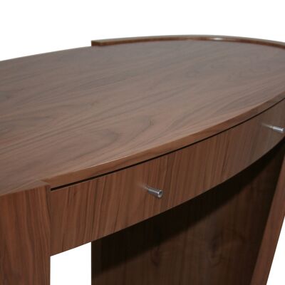 Pebble Desk / Coiffeuse - noyer naturel