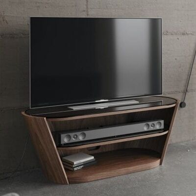 Pebble TV Media Unit 125cm - Walnuss-Natur