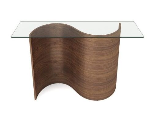 Pulse Console Table - walnut-natural