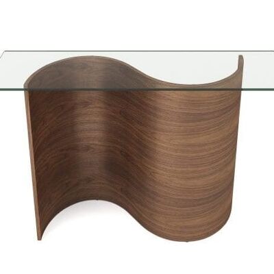 Pulse Console Table - walnut-natural