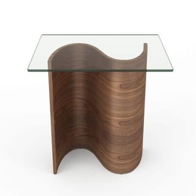 Pulse Lamp Table - roble-natural