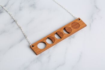 Moon phases necklace 4