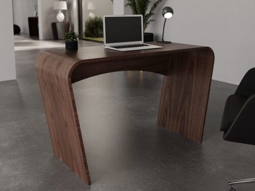 Taper Desk / Dressing Table - walnut-natural