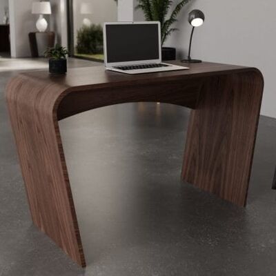 Taper Desk / Dressing Table - walnut-natural