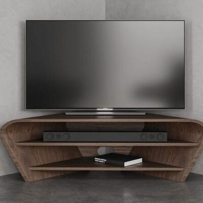 Taper TV Media Corner Unit - chêne naturel